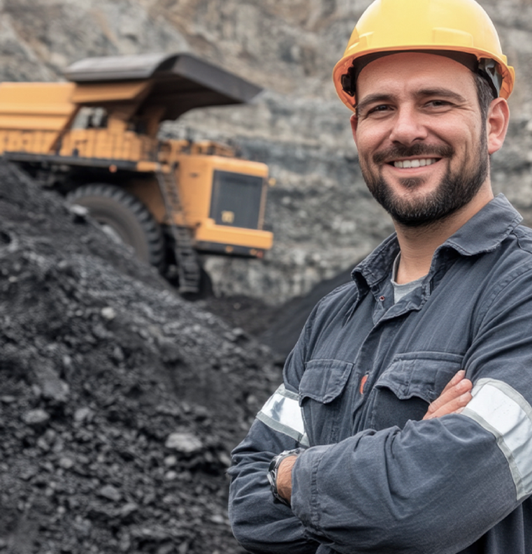 Profissional da mineração